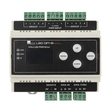 Showtec LED Dim-8 Installation DIN-skinne, RGBW max 25 Amp