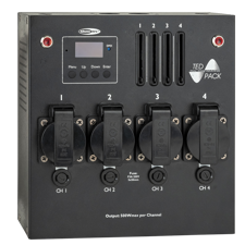 Showtec TED Pack LC 4-kanals dæmperpakke med lokal kontrol til LED og FX