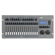 Showtec SM-16/2 FX 32-kanals lysdæmpningsbord med 2 drejeknapper