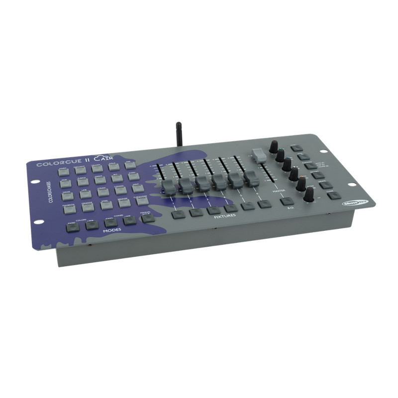 Showtec ColorCue 2 Air Intelligent 6-fader, 6-farve, batteridrevet LED Controller med trådløs DMX