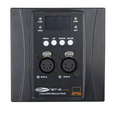 Showtec NET-2 Panel 5-pin - sort hus