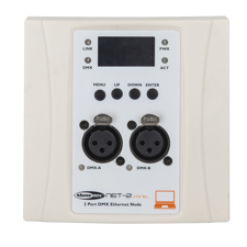 Showtec NET-2 Panel 3-pin - hvidt hus