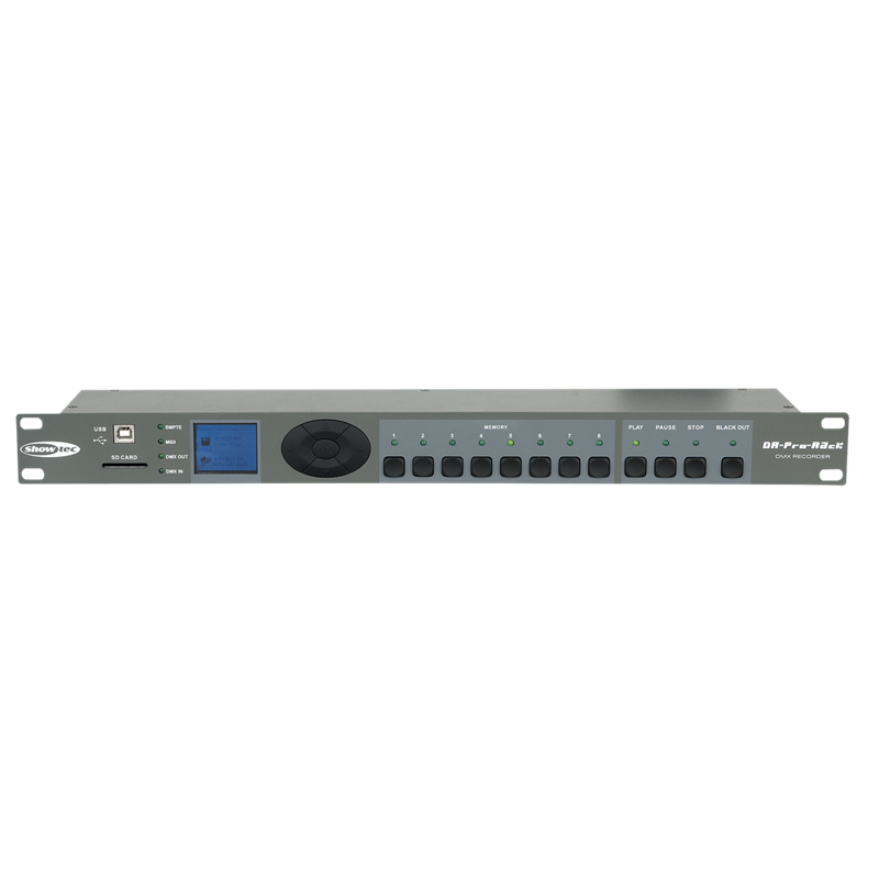 Showtec DR Pro Rack DMX Recorder