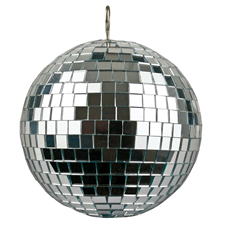 SHOWGEAR Mirror Ball 15 cm - without motor 15 cm - without motor