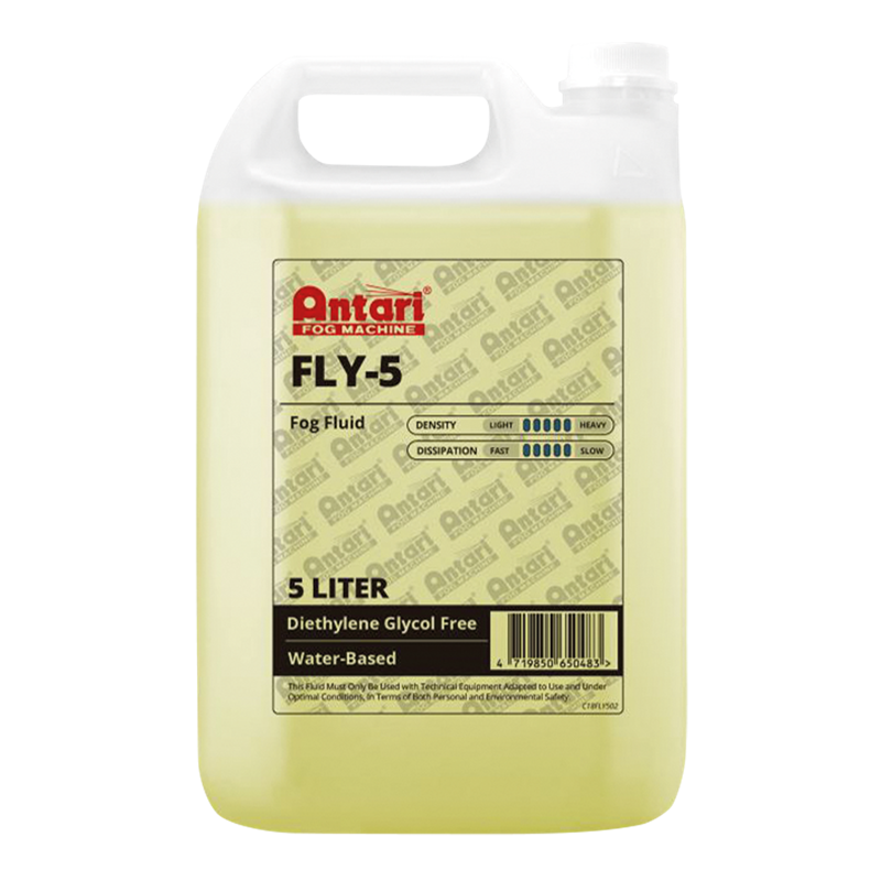 Antari FLY-5 Røgvæske 5 liter - meget høj densitet