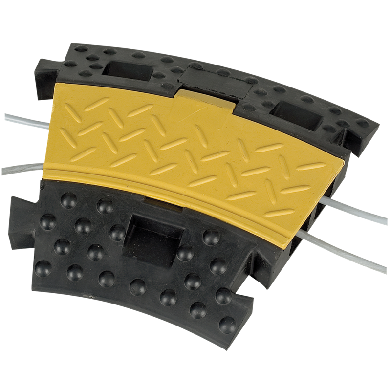 Kabelbro 2 - Hjørne 30° Med 2 kanaler - til Kabelbro 2