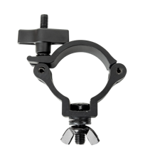 Halfcoupler til 50 mm. rør. Max. 75 Kg. Sort