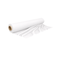 SHOWGEAR Deko Molton 160 g/m² Bolt White, 30m White - 1.3 x 30 m (W x L)