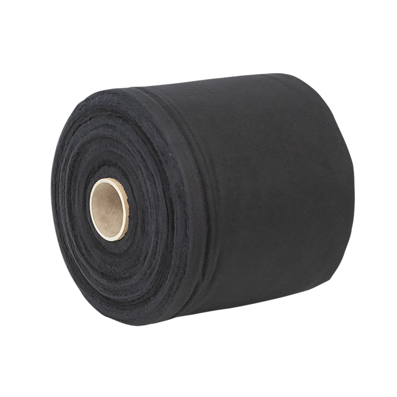 Showgear Dekomolton 160 g/m² Sort - 0,20 x 60 m (B x L)