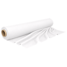 SHOWGEAR Deko Molton ECO 140 g/m² Bolt White, 30m White - 1.3 x 30 m (W x L)