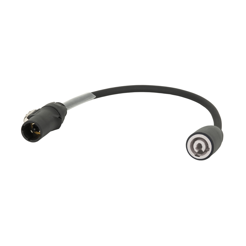 PowerCON Out til powerCON TRUE1 hun adapter 0,25 m
