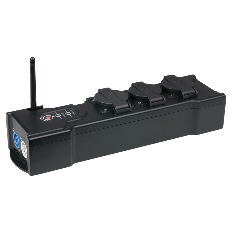 Showgear PowerBOX 3 CRMX Indbygget CRMX DMX Modtager