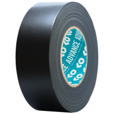 ADVANCE AT175 Industrial Waterproof Cloth Tape Matte black duct tape - 50 mm / 50 m