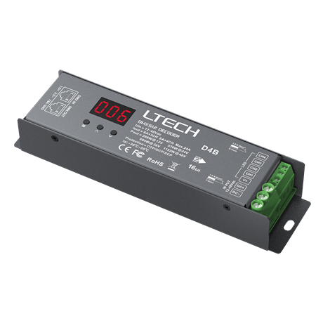 LTECH DMX LED Driver 4x 8A RGBW