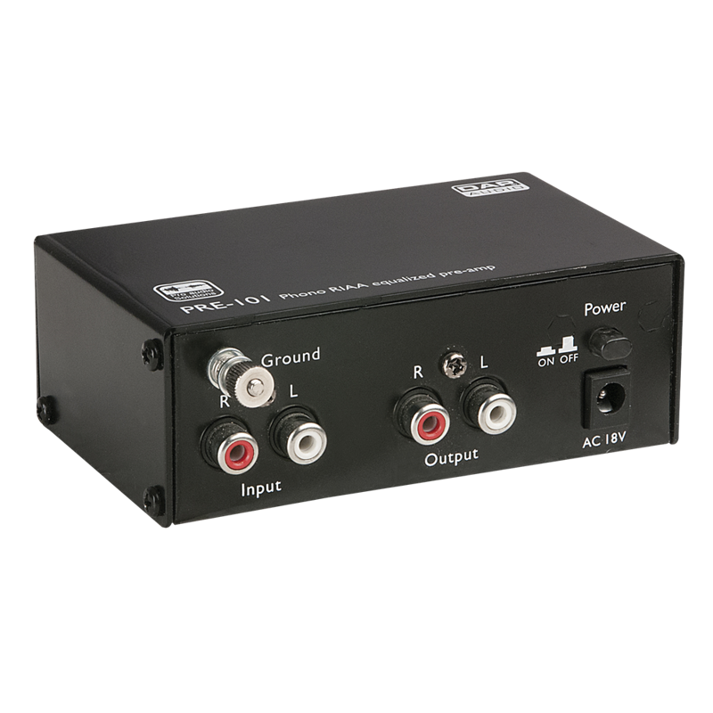 DAP PRE-101 Phono RIAA-equalizeret forforstærker