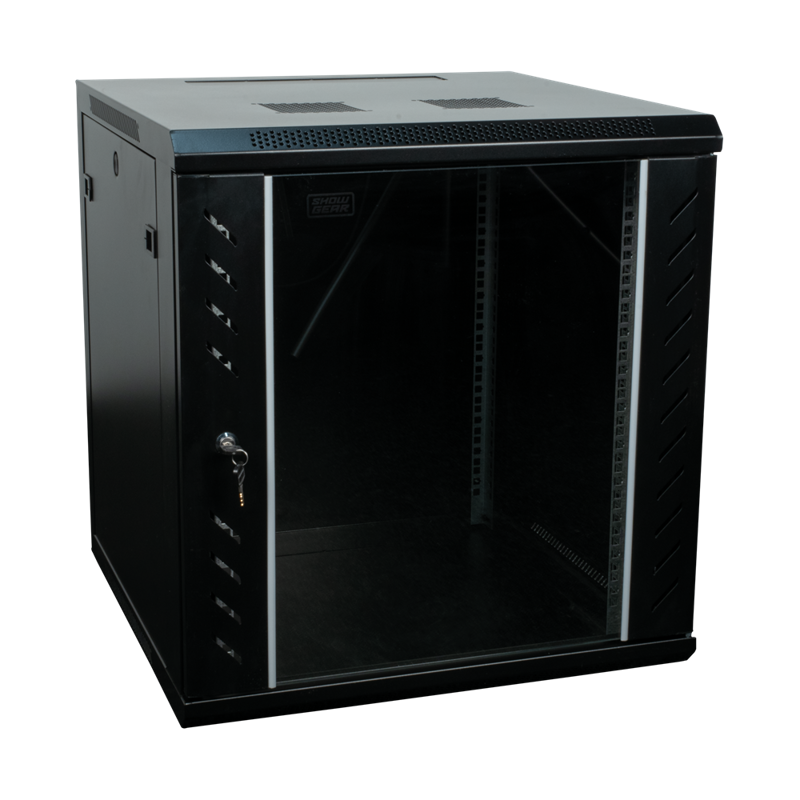 Netværksskab med glasdør RCA-WMH-12 12U