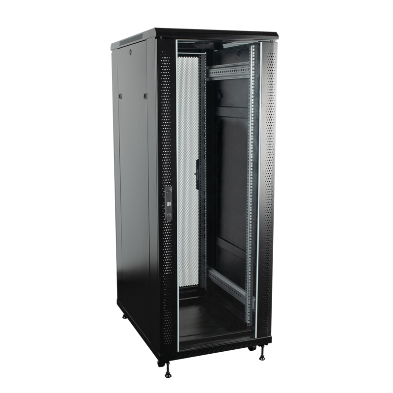 Netværksskab med glasdør RCA-FSG-32 32U