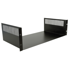 Hylde for 19" Rack. 3 unit. Dybde 30 cm.