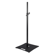 Showgear Højttalerstand med Metal Baseplade - maks belastning 20 kg - 1100-1800 mm - 35 mm