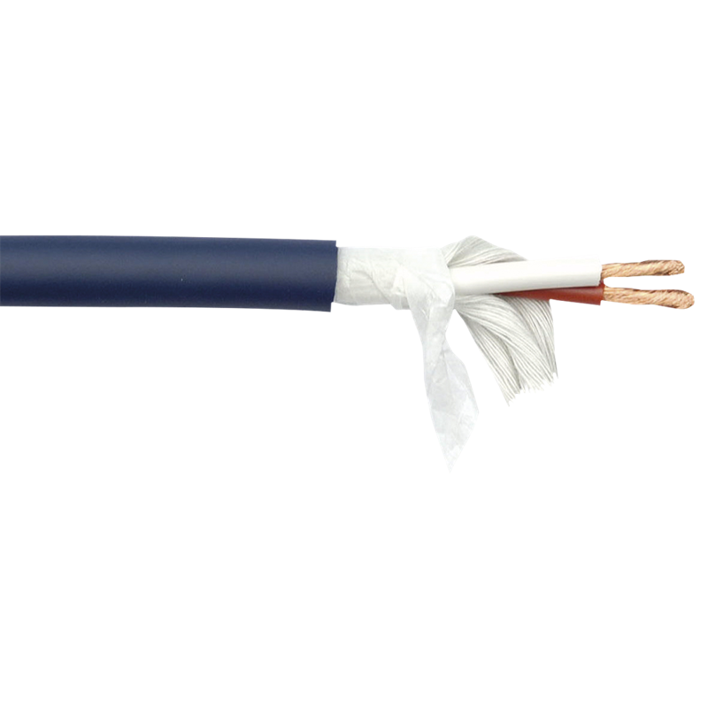 DAP SPK-240 Højttalerkabel 2x 4 mm - 50 m på rulle - Blå kappe