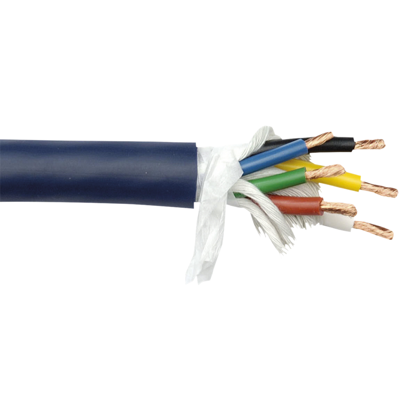 DAP SPK-645 Multi Højttalerkabel 4 x 4 mm + 2 x 2.5 mm, 50 m på rulle, blå kappe