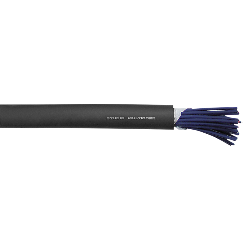 DAP MK-3222 32-par studiemulticore - sort kappe - Pris pr. meter