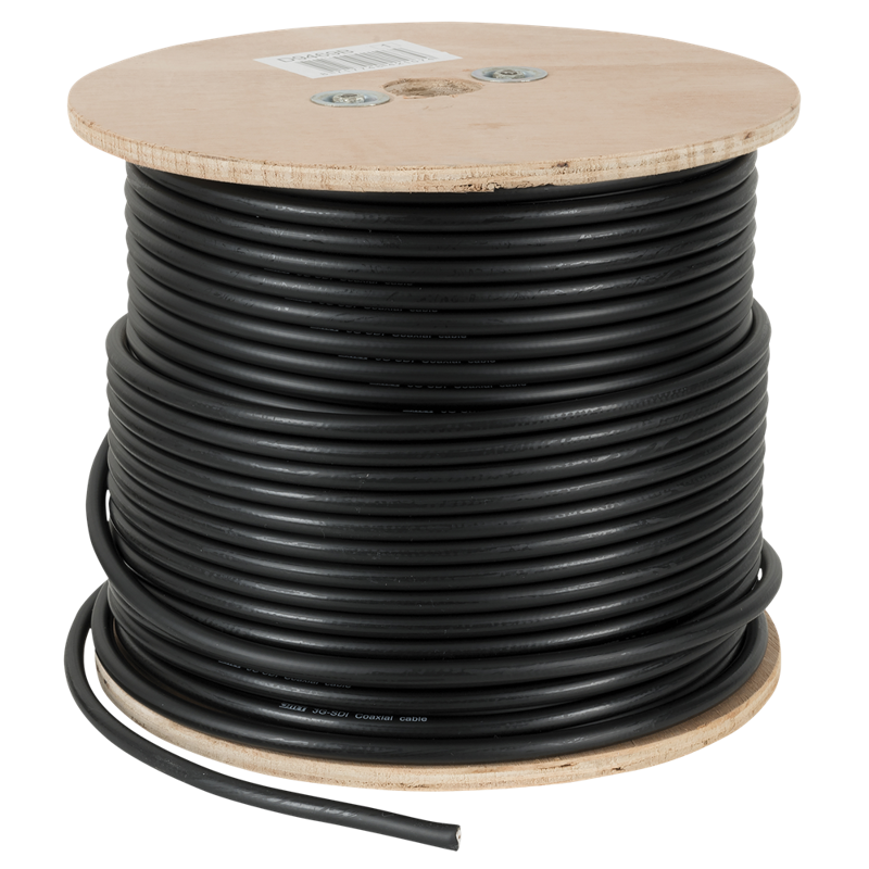 DAP 3G-SDI dobbelt afskærmet Coax-kabel - 100 m på rulle