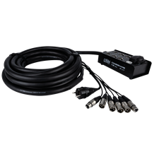 DAP CobraX 4.2 CombiSnake 15 M 15 m 15 m - 4 in/2 out + 16A power multicable