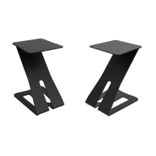 Bord Monitor Z-Stand til 2 studiehøjttalere - sort