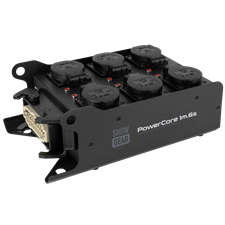 SHOWGEAR PowerCore 1m.6s Breakout Multipin H16 in to 6x Schuko