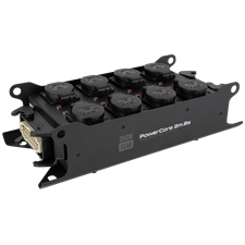 SHOWGEAR PowerCore 2m.8s Breakout Multipin H16 in/out to 8x Schuko