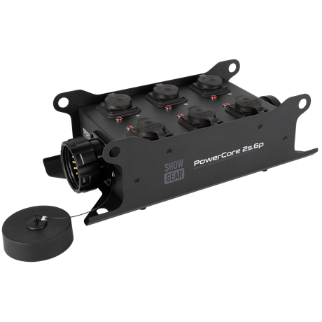 SHOWGEAR PowerCore 2s.6p Breakout Multipin S19 in/out to 6x Power Pro True