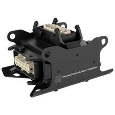SHOWGEAR PowerCore Multipin H16 Y-Splitter Multipin H16 in to 2x Multipin H16 out