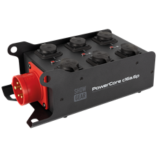 SHOWGEAR PowerCore c16a.6p 6x Power Pro True - 1x CEE 16 A (5P)