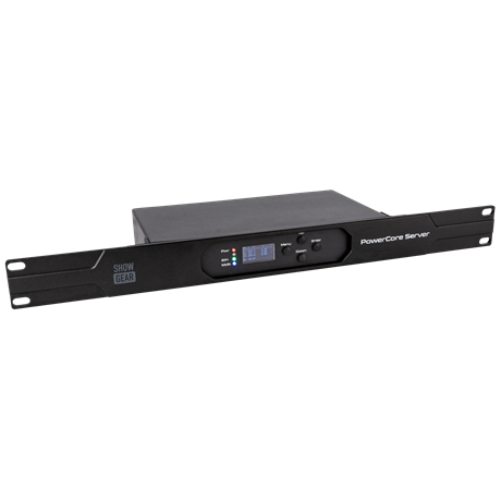 SHOWGEAR PowerCore Server Monitor op til 6 PowerCore distributører