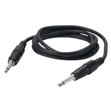 Signalkabel. Jack mono - Jack mono. 10 meter