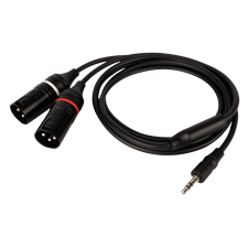 DAP FL120 - male stereo mini-jack to 2 XLR/M 3P 1.5 m 150 cm