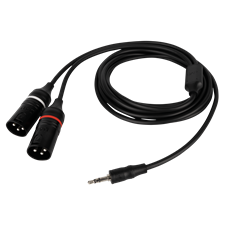 DAP FL120 - male stereo mini-jack to 2 XLR/M 3P 3 m 300 cm