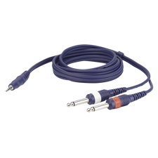 DAP FL31 - stereo mini-jack to 2 mono Jack L/R 1.5 m