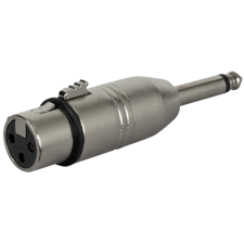 XLR 3P hun til Jack mono han