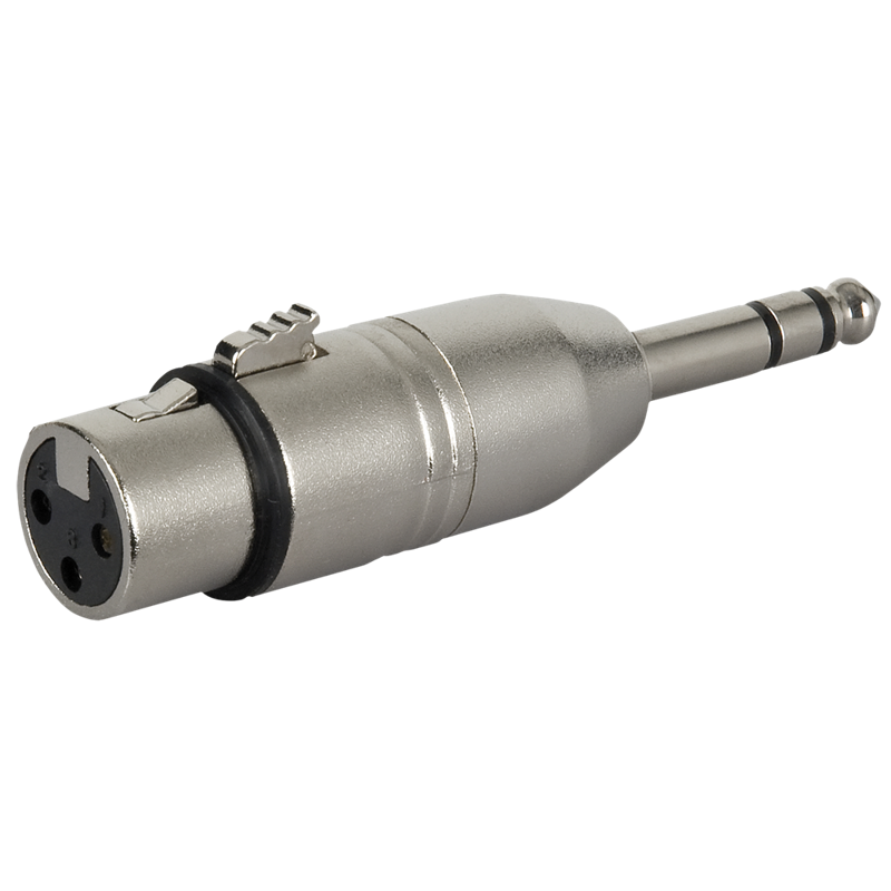 XLR 3P hun til Jack stereo han