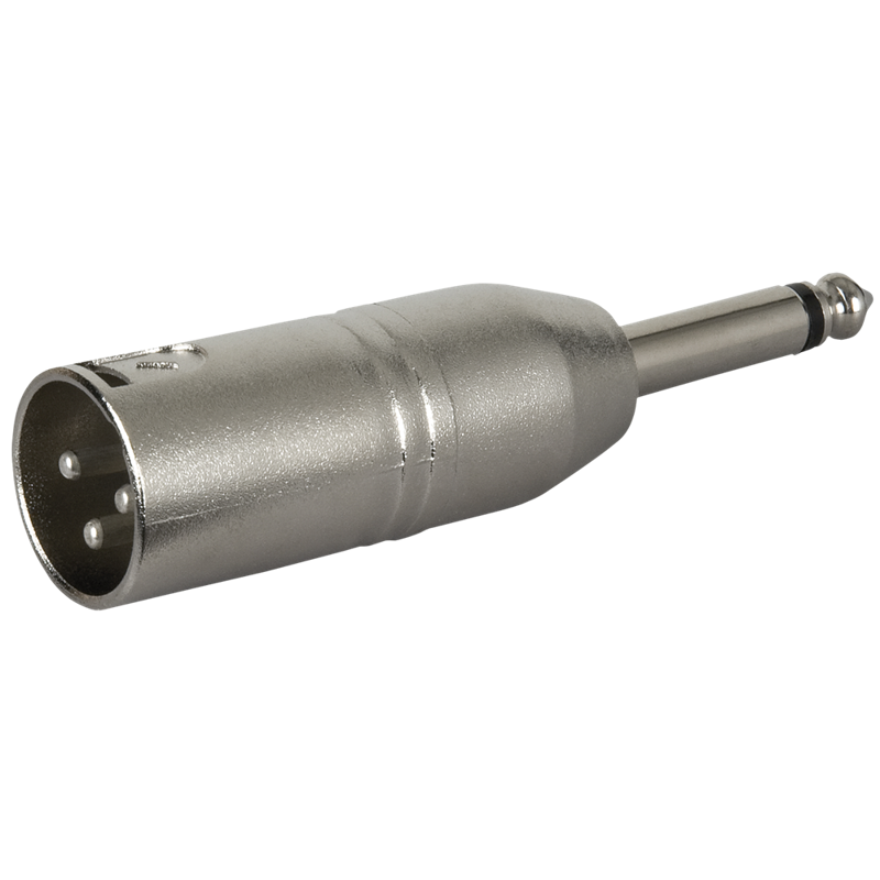 XLR 3P han til Jack mono han