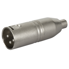 XLR 3P hanstik til RCA hunstik