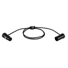 DAP FLX18 - bal. XLR/M 5P to XLR/F 5P Patch Cable 0.90 m Ultra-compact right-angle XLR patch cable - 90 cm