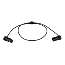 DAP FLX19 - bal. XLR/M 3P to XLR/F 3P Patch Cable 0.90 m Ultra-compact right-angle XLR patch cable - 90 cm