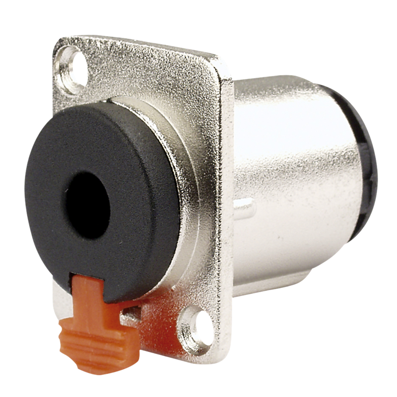 DAP Jack Chassis - Låsbar - Hun 6,3mm