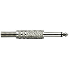 DAP Jackstik 6,3mm med fjeder, mono