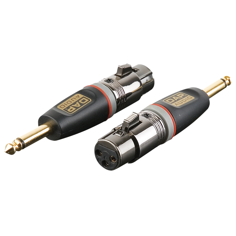 XLR/Hun 3 Pol til Jack 6,3mm /Han mono