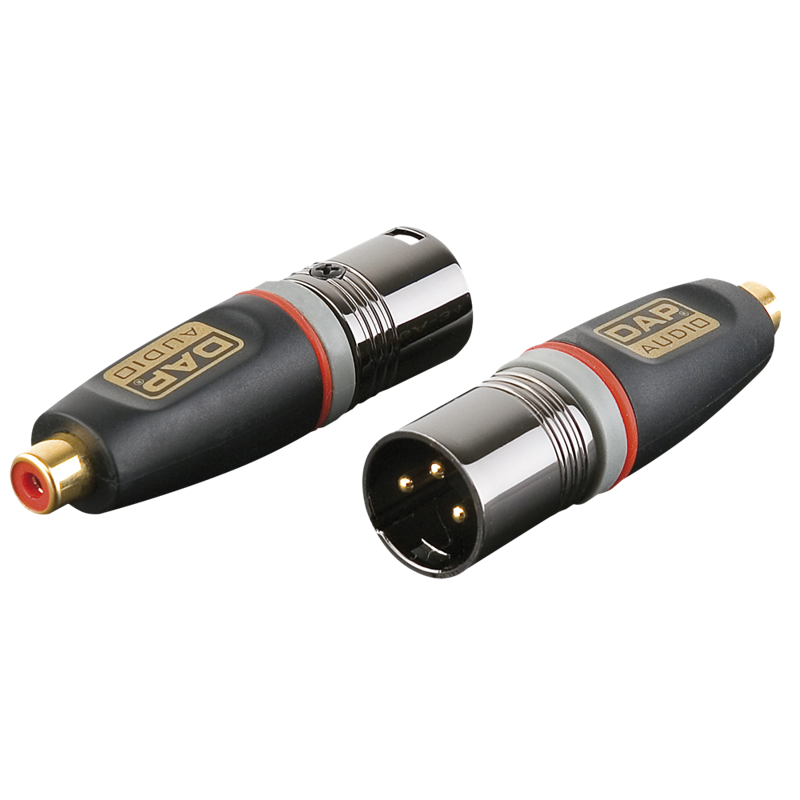 XLR/Han 3 Pol til RCA/Hun