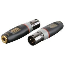 XLR/Han 3P til Jack 6,3mm /Hun Balanceret